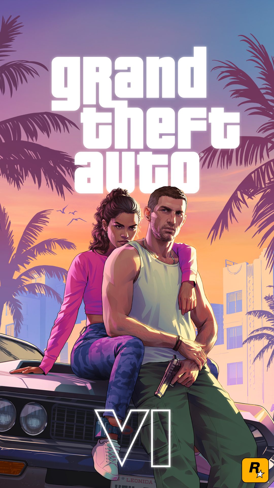 Grand Theft Auto VI key art — Jason and Lucia